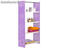 habitat toy mini 5/300 violet/blanc, 1600x600x300mm, simonrack