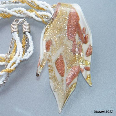 Halskette aus Murano Glas Lume - Foto 2