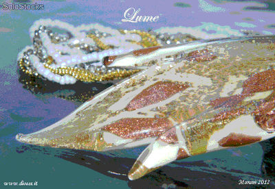 Halskette aus Murano Glas Lume - Foto 5