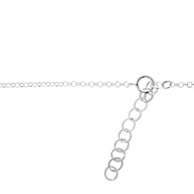 Halskette von 925 Sterlingsilber , mit schlussfixierung - modell Simple &amp;quot;A&amp;quot; - Foto 2