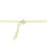 Halskette von 925 Sterlingsilber Überzug gold und edelstein - Foto 2