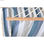 Hamak DKD Home Decor Paski Niebieski Biały (200 x 100 x 5 cm) - 3