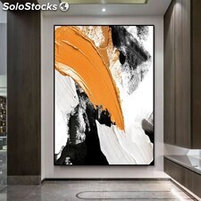 Hand-painted abstract landscape decorative art oil painting