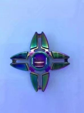 Hand Spinner Fidget Cuatro Esquinas Peonza de dedos giroscopio Antiestres - Foto 2