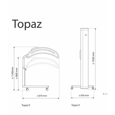 Hapro Topaz 12 V Solarium doméstico - Hapro - Foto 2