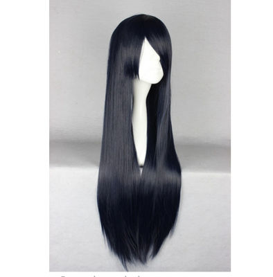 Harajuku 80 cm Long Noir De Mode Femmes Cheveux Synthétique - Photo 2