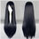 Harajuku 80 cm Long Noir De Mode Femmes Cheveux Synthétique - 1