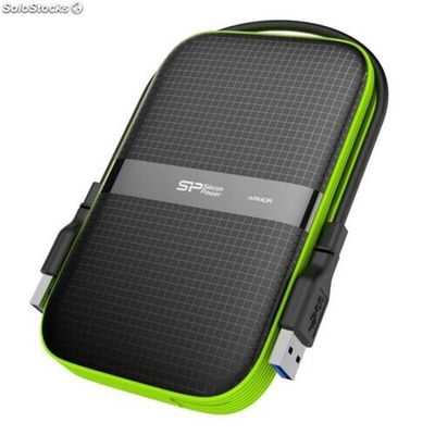 Hard Disk Esterno Silicon Power A60 2.5&quot; USB 3.0 1 TB Anti-shock Waterproof Nero