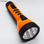 Haut lumineux 7pcs led rechargeable plastique lampe torche led - 1