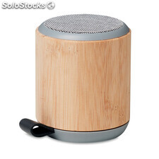 Haut-parleur sans fil en bambou bois MIMO6428-40