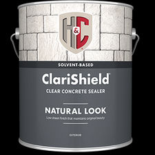 HC Concrete ClariShield® Solvent-Based Natural Look Clear Sealer