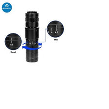 HD C-Mount Zoom Lens 0.7X-4.5X Inspection Magnifier