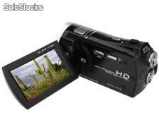 Hd Digital Video Camera with 3-inch Color lcd Screen and 8x Digital Zoom