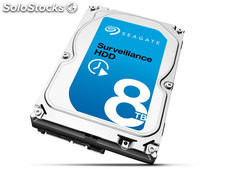 Hdd 3,5 sata Surveillance Seagate 8 Teras 7200RPM 256MB Cache 24X7 6GB/s,