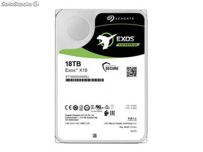 Hdd Seagate Exos X18 18TB Interne Festplatte 3,5 ST18000NM000J