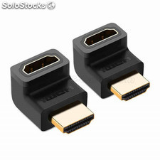 HDMI Adapter Right Angle 270 Degree Gold Plated