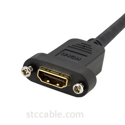 HDMI Cable for Panel Mount - female to male - Foto 2