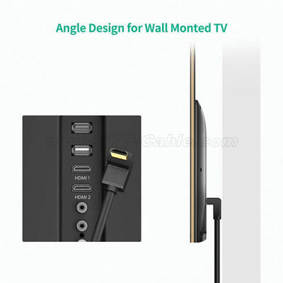 HDMI Cable Right Angle 270 Degree Elbow - Foto 2