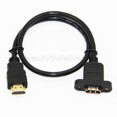 HDMI Extension Cable With Screw Panel Mount - Foto 4