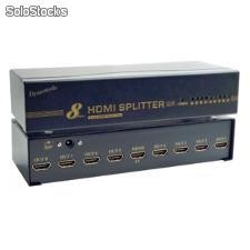 Hdmi splitter 1in - 8 out
