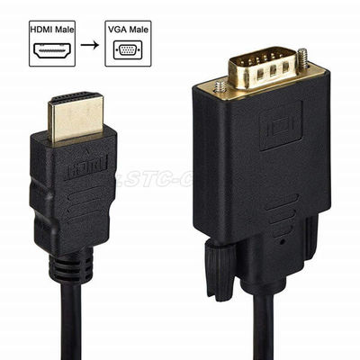 Hdmi to vga adapter Cable 1080P 1.8m - Foto 2