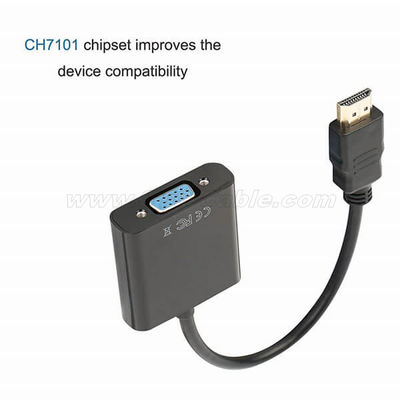 HDMI to VGA Adapter converter cable - Foto 3