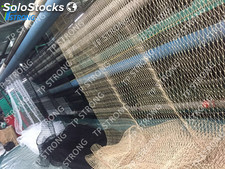 HDPE anudada PE pesca con redes de arrastre de red