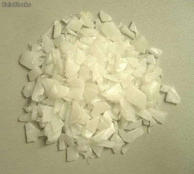 Hdpe Regranulat-Flakes weiße Farbe - Foto 2