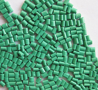 HDPE riciclabili pellet grado tubo colore verde - Foto 2