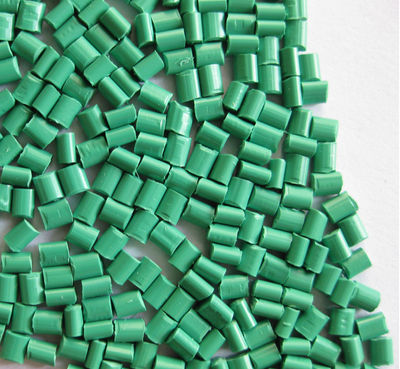 HDPE riciclabili pellet grado tubo colore verde - Foto 3
