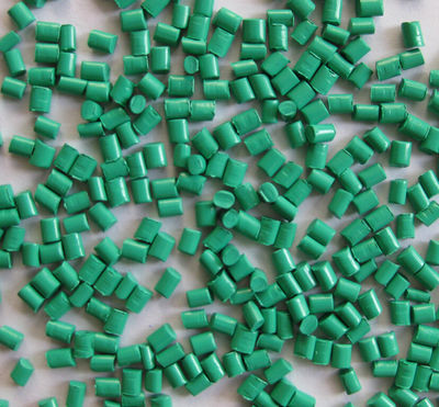 HDPE riciclabili pellet grado tubo colore verde - Foto 4