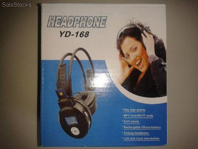 Headphone yd 168 Fone de ouvido com rádio sem fio - Foto 2