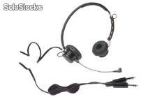 Headset duplo-auricular para pilotos de avião Itm-b-2-pilot