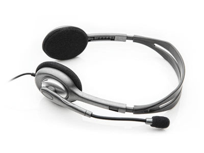 Headset Logitech H111 Stereo Headset 981-000593 - Foto 2