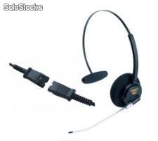 Headset monoauricular articulado com cabo extensor - HX 39.9 AFT