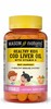 Healthy kids huile de foie de morue avec vitamine d à croquer (arôme orange)