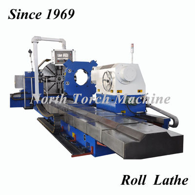 Heavy Duty Horizontal Torno for turning 40T roll, cylinder, shaft