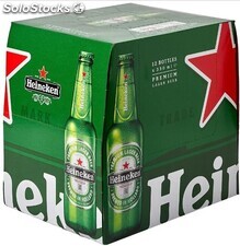 Heineken Cerveza Botella y Latas / Heineken Cerveza Lager 330ml X 24 Botellas