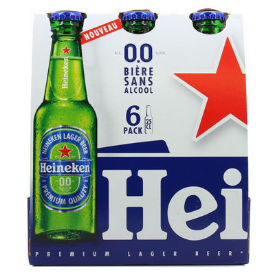 Heineken Heineken 6X25Cl Biere S/Alcool