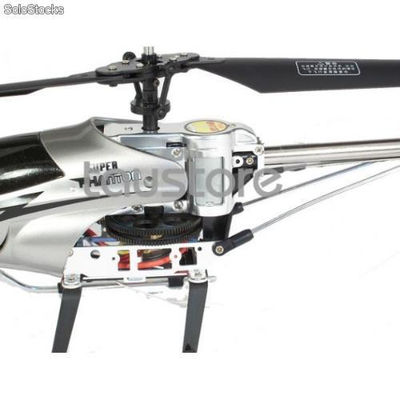 Helicoptero radiocontrolado semiprofesional de 3 canales Phantom con giroscopio - Foto 4