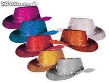 Helle Cowboy-Hüte. Karneval, Feiern, Kostüme