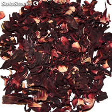 Herbata hibiskus kwiat, czerwona herbata, herbata owocowa