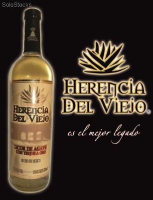 Herencia del Viejo (Licor de agave con tequila oro 750ml)