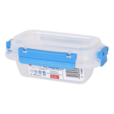 Hermetyczne pudełko na lunch Fresh System Tontarelli 0,3 L Plastikowy Przezroczy