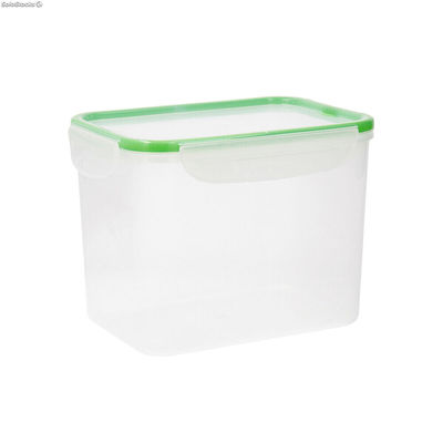 Hermetyczne pudełko na lunch Quid Greenery Przezroczysty Plastikowy (3,7 L) (Pac