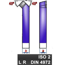 Herramienta soldada de corte ISO2 DIN4972R P20 16X16 sonne