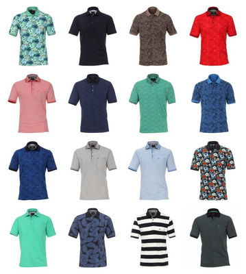 Herren Marken Polos Oberteile Tops Shirts Kurzarm Mix Textilgroßhandel