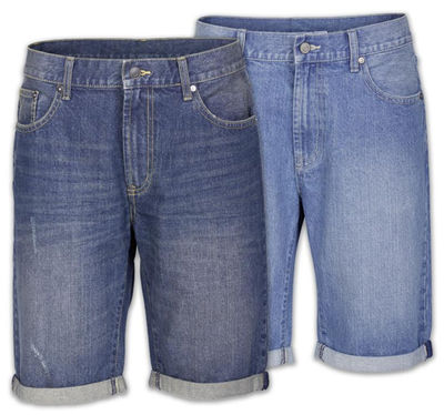 Herren Shorts Bermuda Jeans Hosen Stocklots