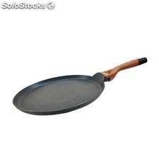 Herzberg HG-6024CP; Pan Pancake rivestimento di marmo 24 cm