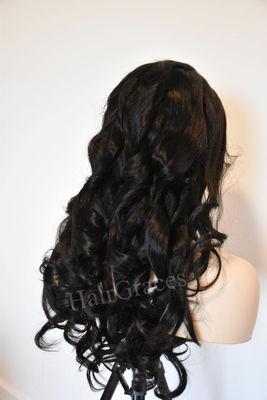 High density lace front human hair wig made of brazilian hair - Photo 5